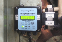 THAY MỚI 15PPM BILGE ALARM - BILGMON 488 - BRANNSTROM 