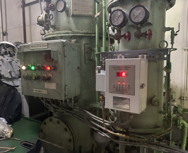 THAY MỚI 15PPM BILGE ALARM - XOC-01  (M/T LONG PHU 20)
