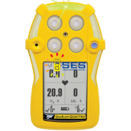 Máy đo khí BW Honeywell, Gas Alert Quattro