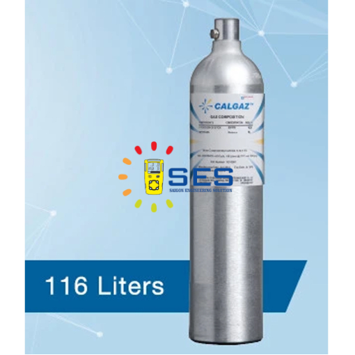 Khí chuẩn 20ppm H2S / 1.05% C3H8 / N2 Balance