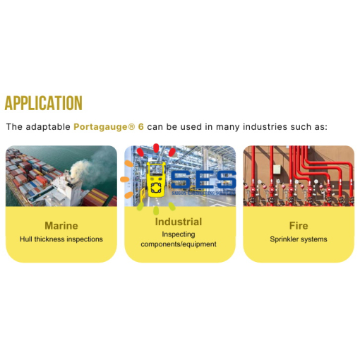 Thiết bị siêu âm đo độ dày - Portagauge® 6