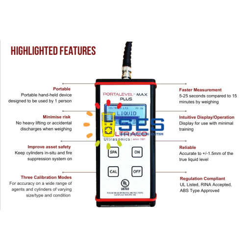 Thiết bị đo mức chất lỏng - Portalevel® MAX PLUS