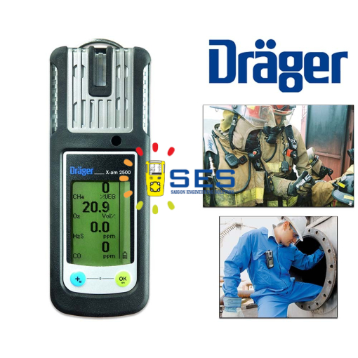 Máy đo khí Drager, X-am 2500