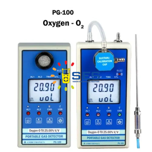 Máy đo khí oxy độ chính xác cao Ambetronics