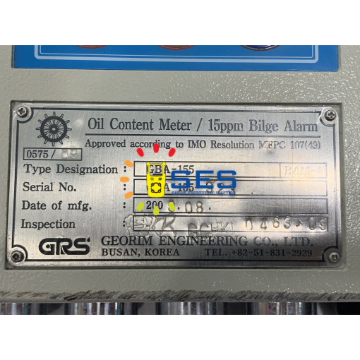 15ppm Bilge Alarm - Georim GBA-155
