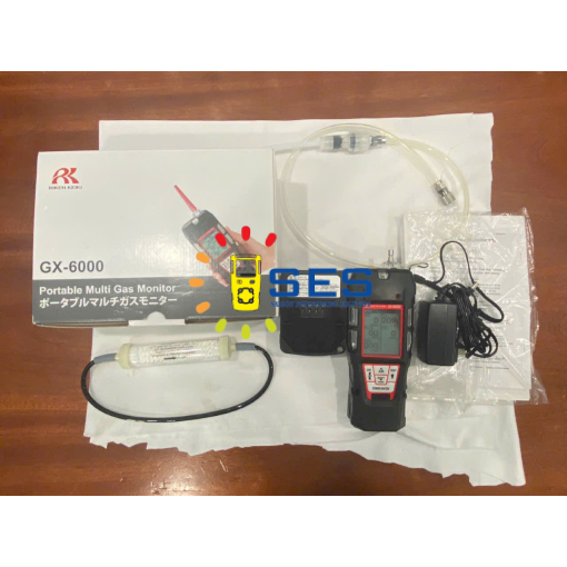 MÁY ĐO 6 KHÍ, RIKEN KEIKI - GX-6000 (CO2)